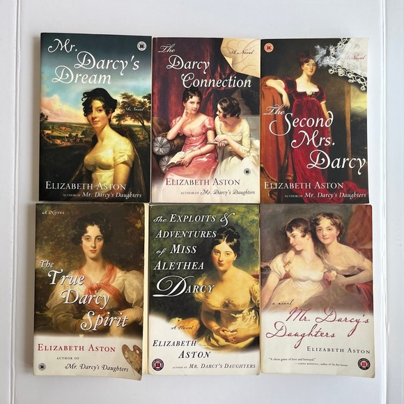 Darcy Complete Series 6 Book Lot Elizabeth Aston (World of Pride & Predjudice) - Picture 1 of 7